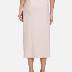 Midirock mit Gürtel Midirock mit Gürtel