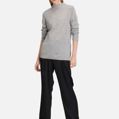 Kaschmir-Pullover mit Stehkragen – Bild 2