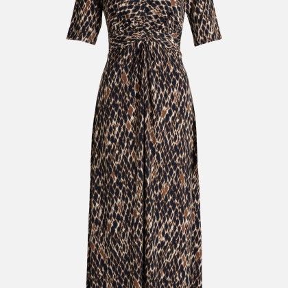 Maxikleid mit Raffung – Bild 2