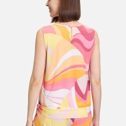 Rundhals-Shirt mit Raffung Rundhals-Shirt mit Raffung