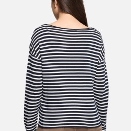 Strickpullover mit U-Boot-Ausschnitt Strickpullover mit U-Boot-Ausschnitt