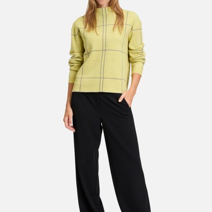 Strickpullover kariert – Bild 2