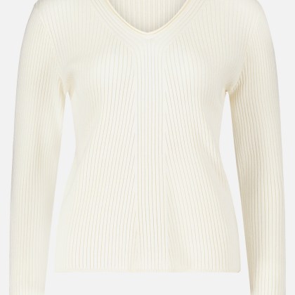 Feinstrickpullover mit Rippenstruktur – Bild 3