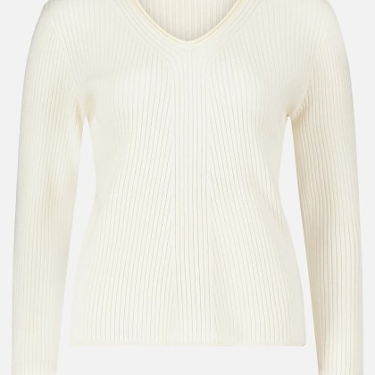 Feinstrickpullover mit Rippenstruktur – Bild 3