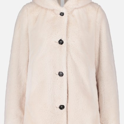 Plüschjacke mit Kapuze – Bild 3