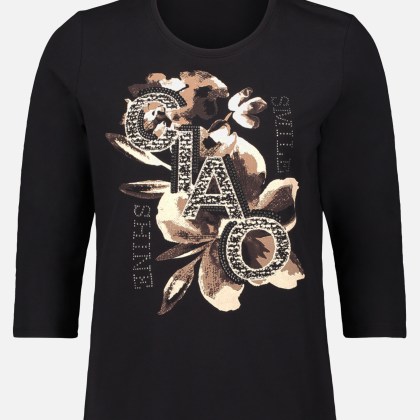 Basic Shirt mit Placement – Bild 3