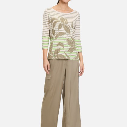 Ringelshirt mit U-Boot-Ausschnitt – Bild 2