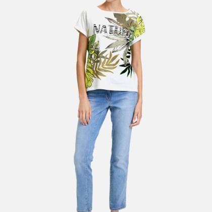 Halbarm-Shirt mit Ärmelaufschlag – Bild 2