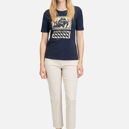 Basic Shirt mit Placement – Bild 2