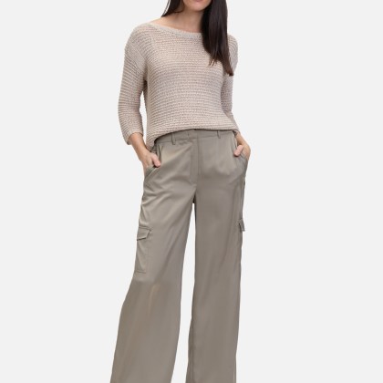 Stoffhose unifarben – Bild 2