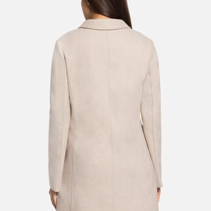 Wollmantel mit Reverskragen Wollmantel mit Reverskragen