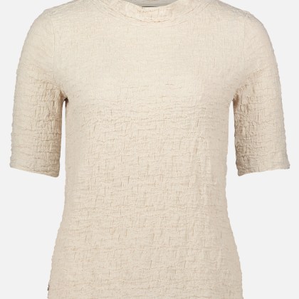 Strukturshirt mit Stehkragen – Bild 3