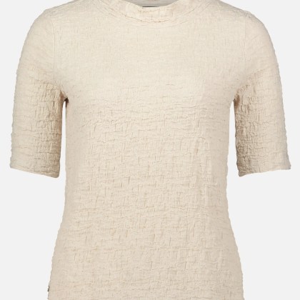 Strukturshirt mit Stehkragen – Bild 3