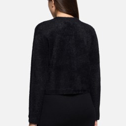 Strick-Cardigan mit aufgesetzten Taschen Strick-Cardigan mit aufgesetzten Taschen