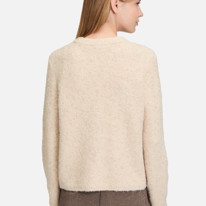 Grobstrickjacke mit Lurexfaden Grobstrickjacke mit Lurexfaden