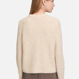 Grobstrickjacke mit Lurexfaden Grobstrickjacke mit Lurexfaden