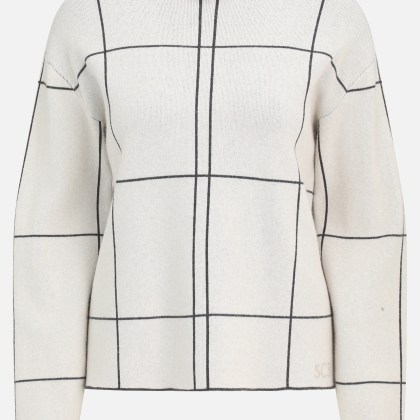 Strickpullover kariert – Bild 3