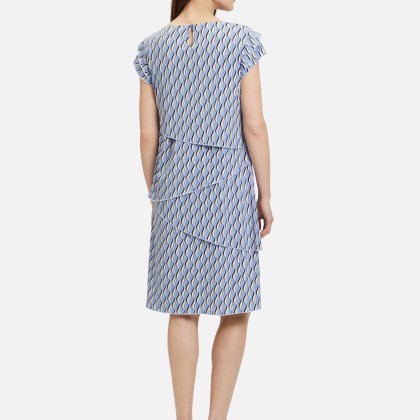 Jerseykleid mit Stufen Jerseykleid mit Stufen