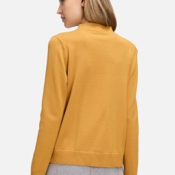 Basic-Strickpullover mit Stehkragen Basic-Strickpullover mit Stehkragen