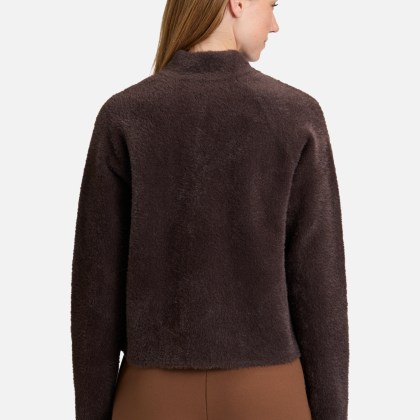 Strick-Cardigan mit Reißverschluss Strick-Cardigan mit Reißverschluss