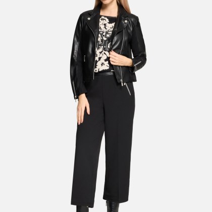 Bikerjacke mit Reißverschluss – Bild 2