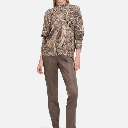 Feinstrickpullover mit Stehkragen – Bild 2