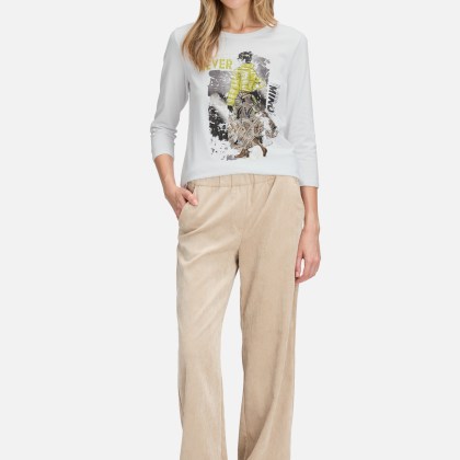 Basic Shirt mit Rundhalsausschnitt – Bild 2