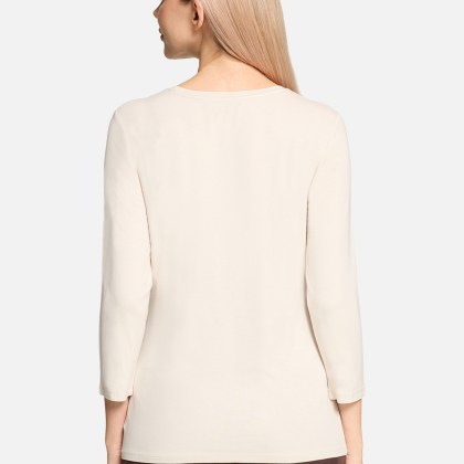 Basic Shirt mit Placement Basic Shirt mit Placement