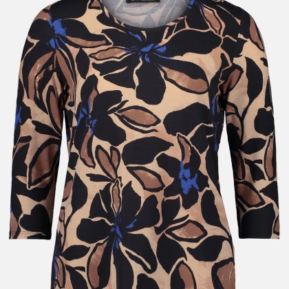 Basic Shirt mit Print – Bild 3