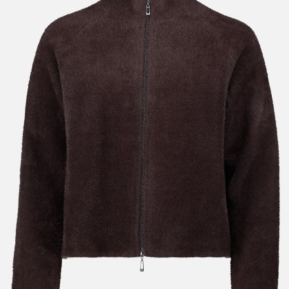 Strick-Cardigan mit Reißverschluss – Bild 3