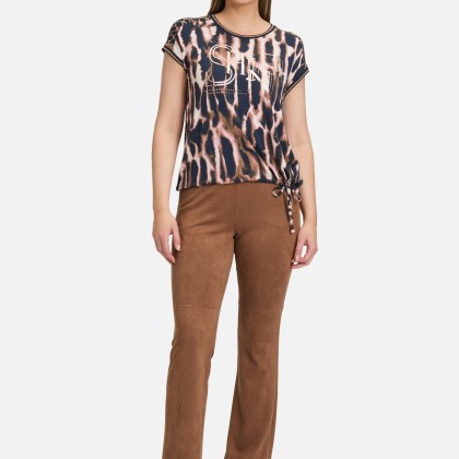 Printshirt mit Tunnelzug – Bild 2