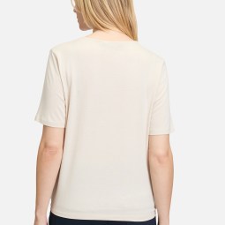 Basic Shirt mit Schleifenknoten Basic Shirt mit Schleifenknoten