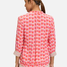 Schlupfbluse mit Stehkragen Schlupfbluse mit Stehkragen