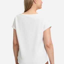 Halbarm-Shirt mit Schleifenknoten Halbarm-Shirt mit Schleifenknoten