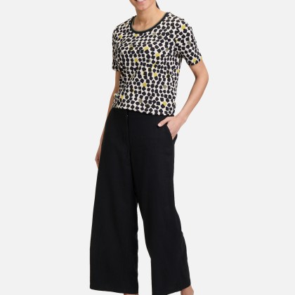 Basic Shirt mit Print – Bild 2