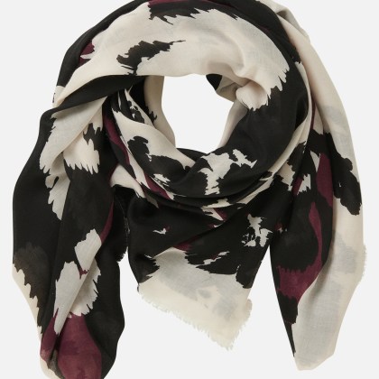 Tuch mit Blumenprint Tuch mit Blumenprint