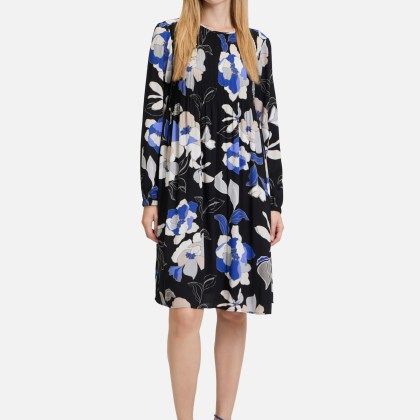 Plisseekleid langarm – Bild 2