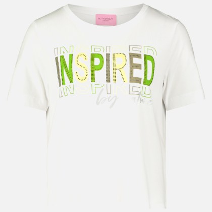 Basic Shirt mit Aufdruck – Bild 3