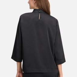 Schlupfbluse unifarben Schlupfbluse unifarben