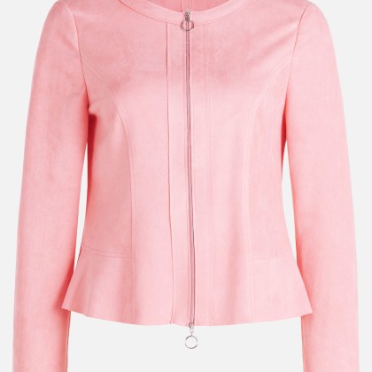 Blazer-Jacke mit Reißverschluss – Bild 3