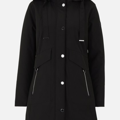 Outdoorjacke mit abnehmbarer Kapuze – Bild 3