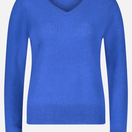 Kaschmir-Pullover mit V-Ausschnitt – Bild 3