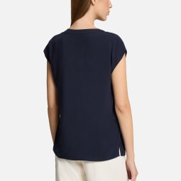 Schlupfbluse unifarben Schlupfbluse unifarben