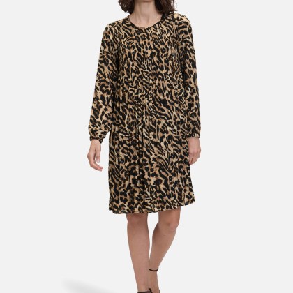 Plisseekleid langarm – Bild 2