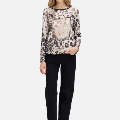 Casual-Shirt mit Gummizug – Bild 2