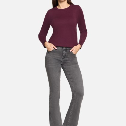 Basic-Strickpullover mit Rundhalsausschnitt – Bild 2