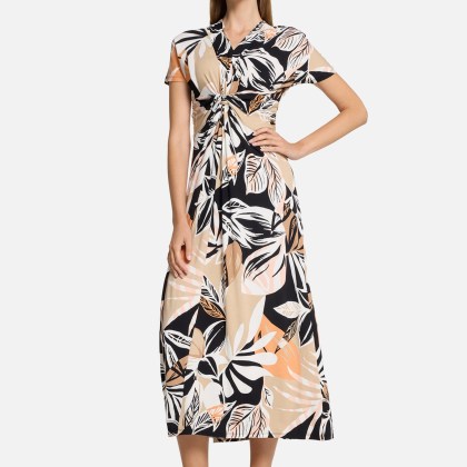 Midikleid mit Raffung – Bild 2