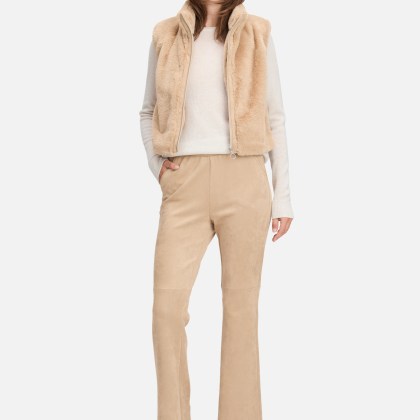 Plüschweste mit Reißverschluss – Bild 2