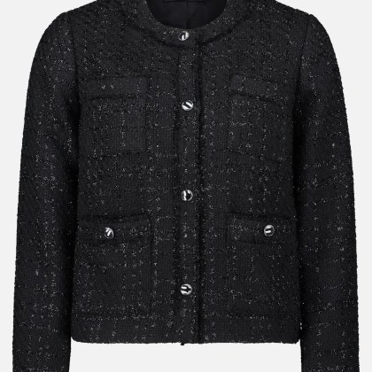 Blazer-Jacke mit Fransen – Bild 3