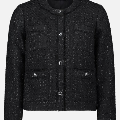 Blazer-Jacke mit Fransen – Bild 3